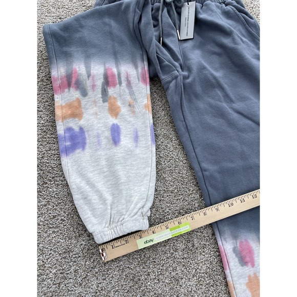 BLANK NYC Sweatpants Womens XS Into The Groove Terry Jogger Gradient Tie Dye NWT - Picture 8 of 10